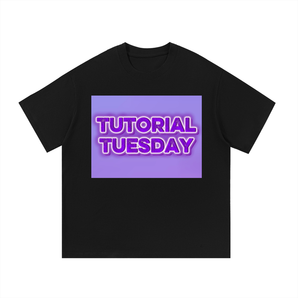 Weekly Tutorial Tuesday Adults Tee