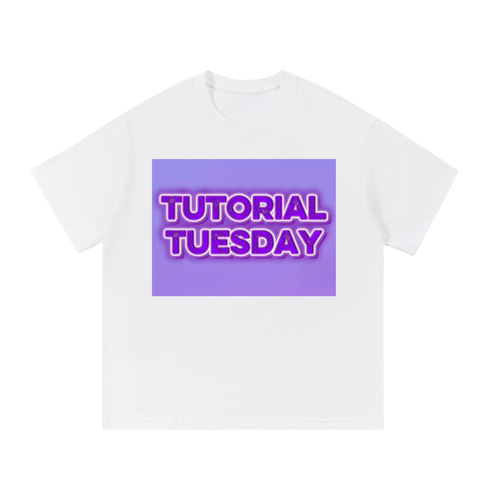 Weekly Tutorial Tuesday Adults Tee